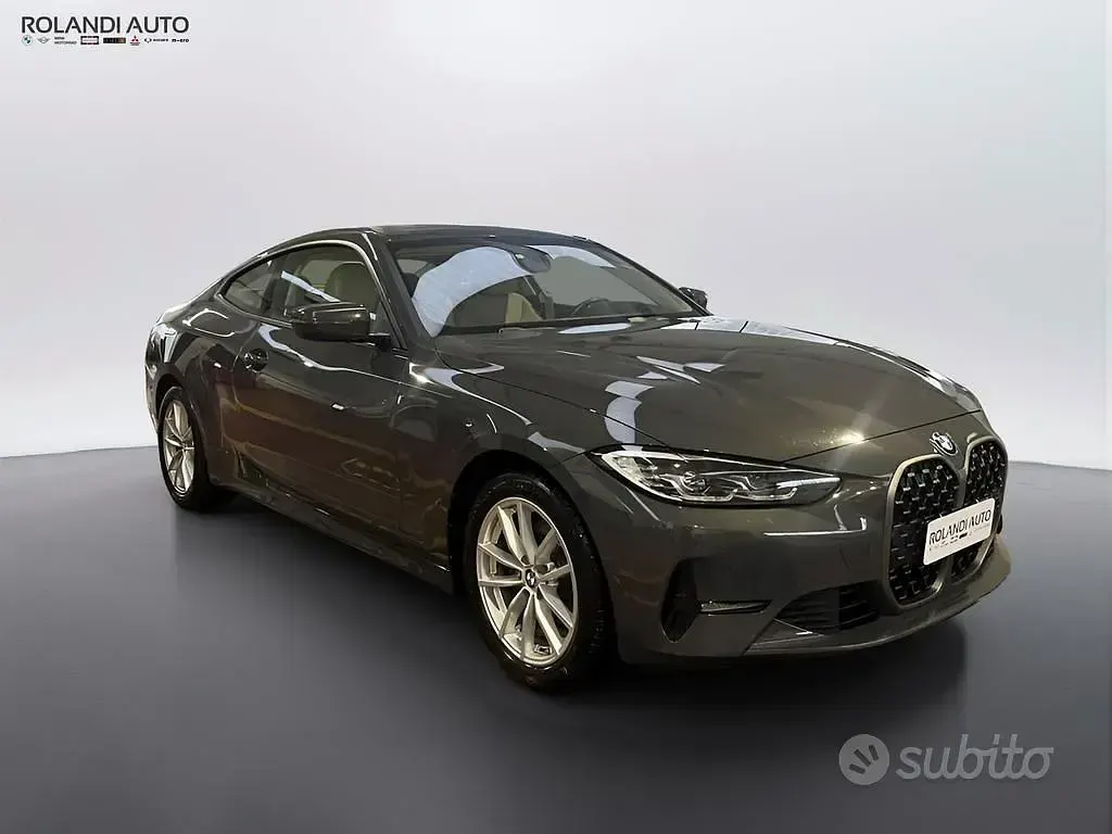 Usata BMW 420 Coupé Sport Line 190 CV (139 kW) 2022 Grigio Coupé