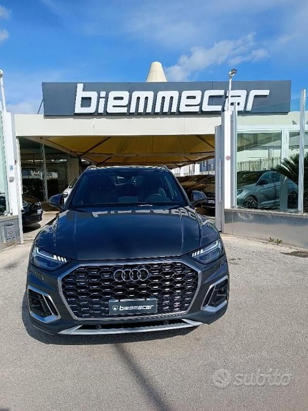Usata Audi Q5 S-line plus 204 CV (150 kW) 2022 Grigio SUV
