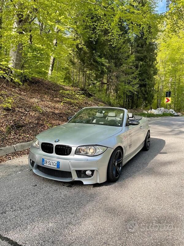 Usata BMW 120 Cabriolet 170 CV (125 kW) 2008 Grigio Cabrio
