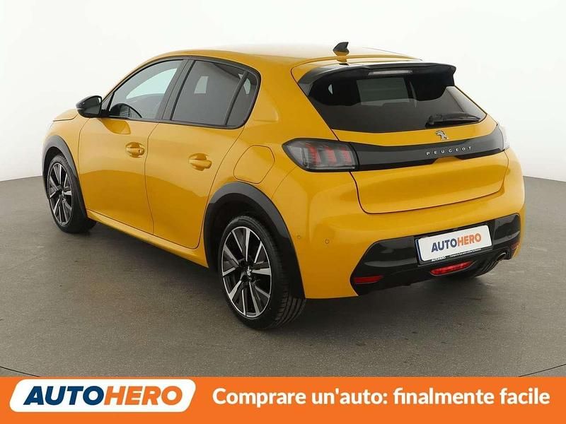 Usata Peugeot 208 GT-line 101 CV (74 kW) 2020 Giallo Utilitaria