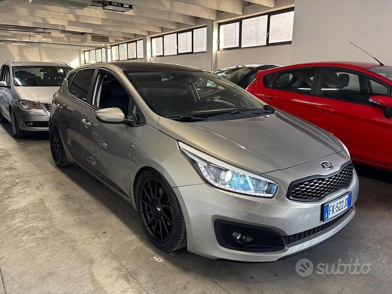 Usata Kia Ceed GT GT-Line 110 CV (80 kW) 2017 Giallo Berlina