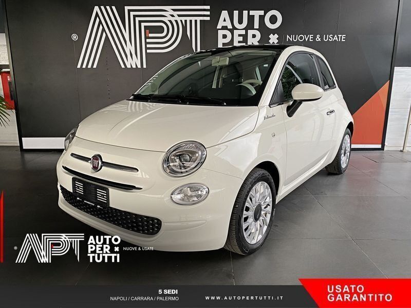 Bianco Usata 2022 Fiat 500 Dolcevita Tre volumi | 12.300 € (Buon prezzo) - Immagine 1/4