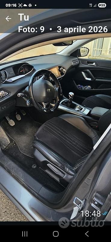 Usata Peugeot 308 Allure 120 CV (88 kW) 2016 Grigio Station wagon