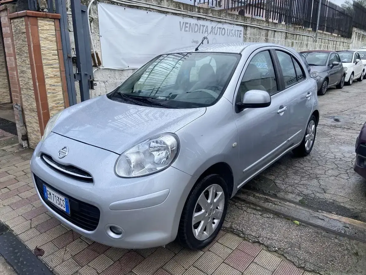 Usata Nissan Micra Comfort 80 CV (58 kW) 2012 Grigio Berlina