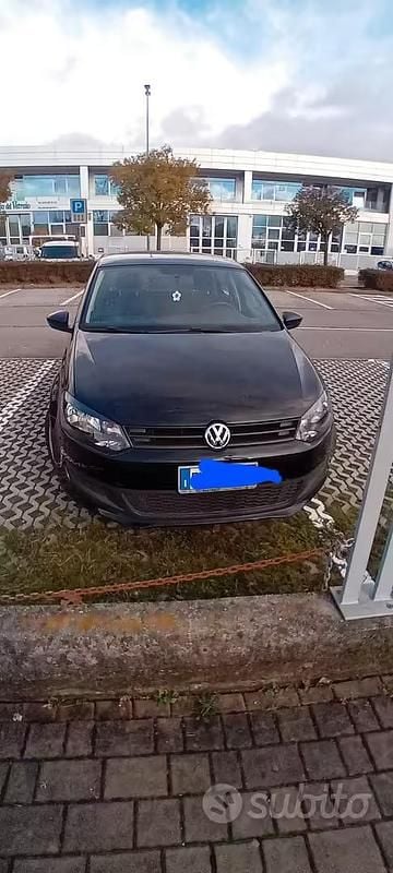 Usata VW Polo 90 CV (66 kW) 2012 Nero Utilitaria