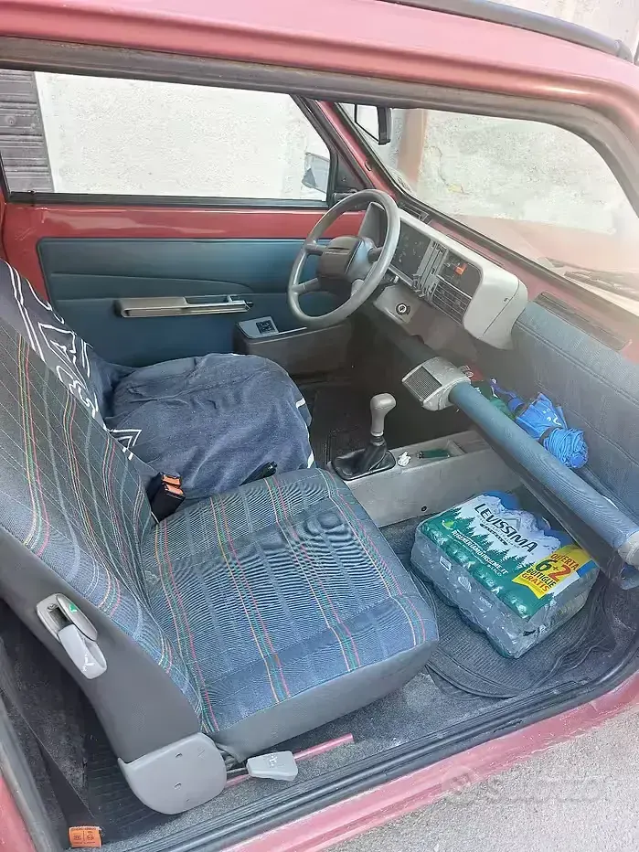 Usata Fiat Panda 54 CV (39 kW) 2002 Rosso Utilitaria