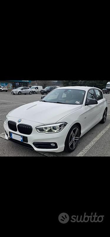Usata BMW 116 116 CV (85 kW) 2015 Bianco Utilitaria