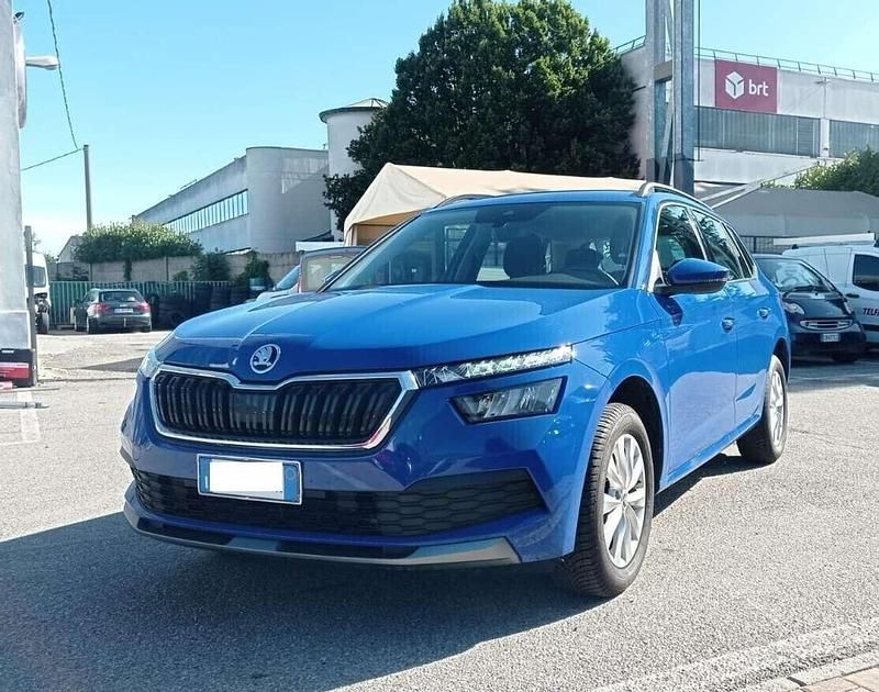 Usata Skoda Kamiq Ambition 95 CV (69 kW) 2022 Blu SUV