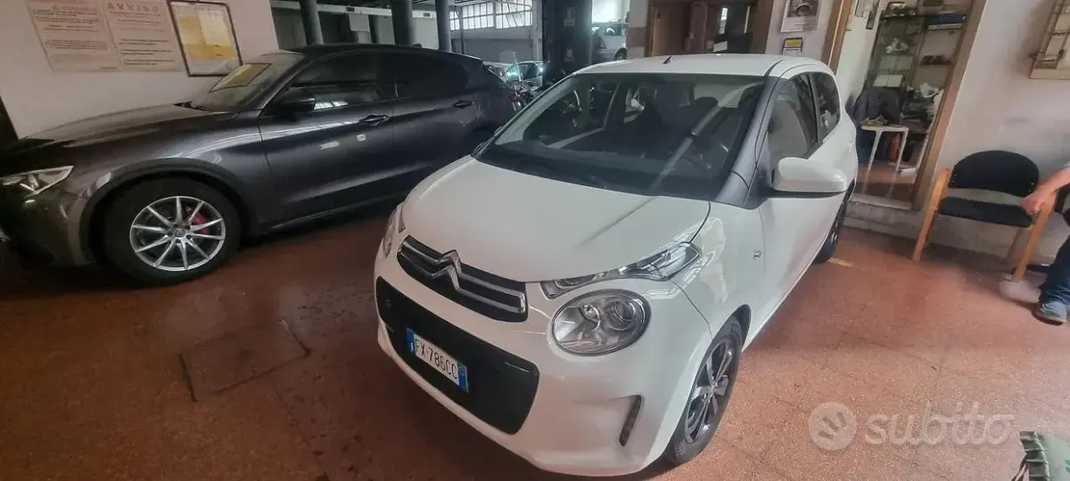 Usata Citroën C1 72 CV (52 kW) 2019 Bianco Utilitaria