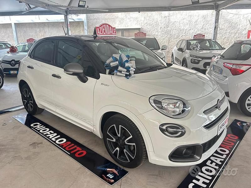Usata Fiat 500X Sport 130 CV (95 kW) 2021 Bianco SUV