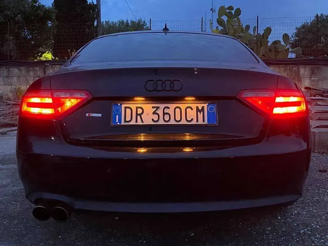 Usata Audi A5 S-Line 170 CV (125 kW) 2008 Nero Coupé