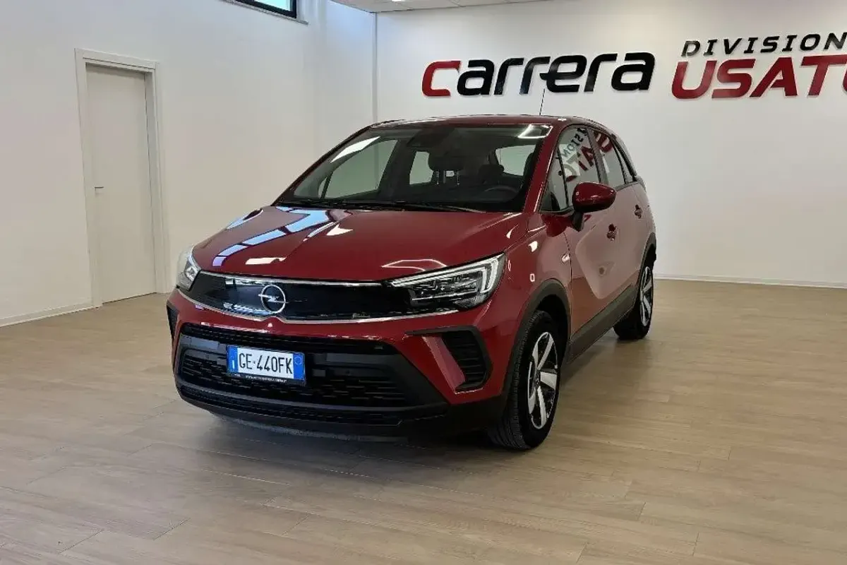 Usata Opel Crossland X Edition 83 CV (61 kW) 2021 Rosso SUV