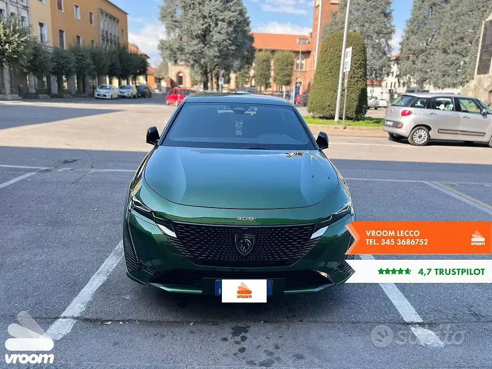 Usata Peugeot 308 S 131 CV (96 kW) 2024 Verde Berlina