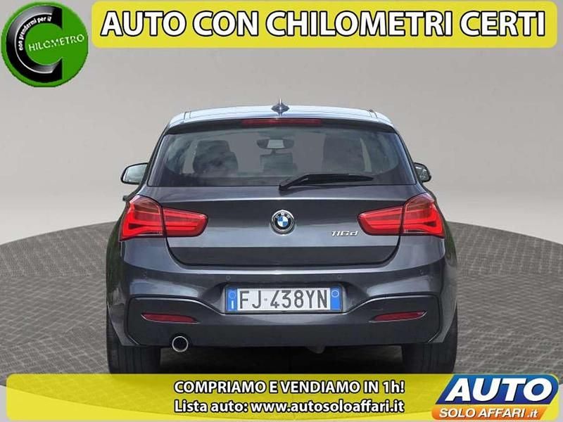 Usata BMW 116 M Sport 116 CV (85 kW) 2017 Grigio Utilitaria