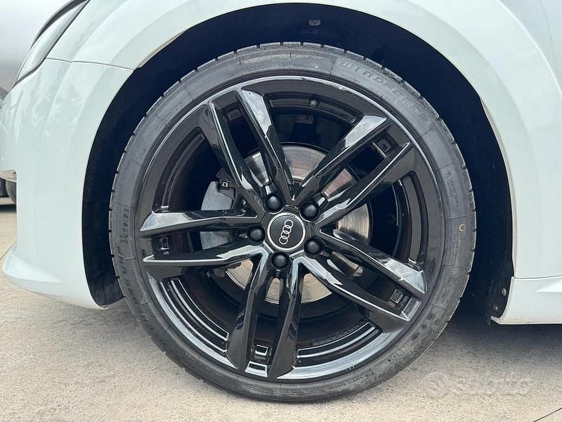 Usata Audi TT 184 CV (135 kW) 2015 Bianco Cabrio