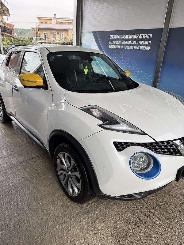 Usata Nissan Juke Tekna 110 CV (80 kW) 2016 Bianco SUV