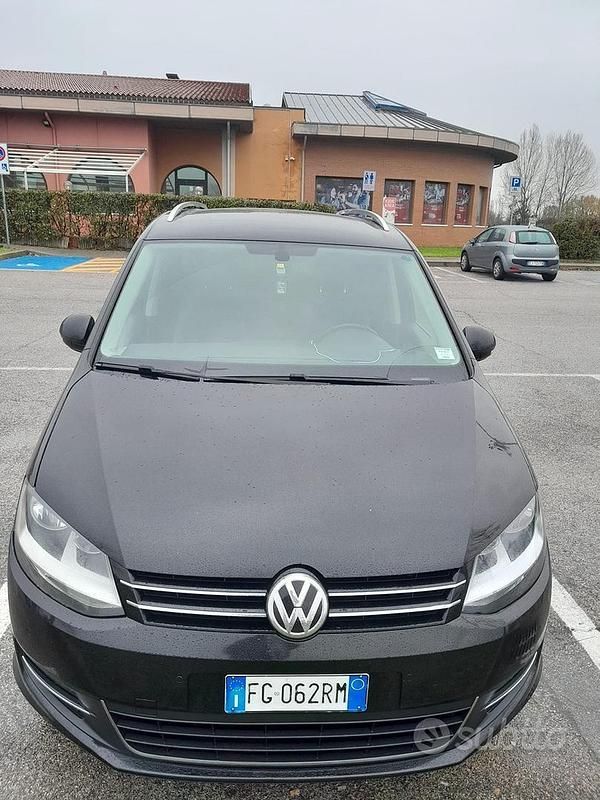 Usata VW Sharan 150 CV (110 kW) 2016 Nero Monovolume