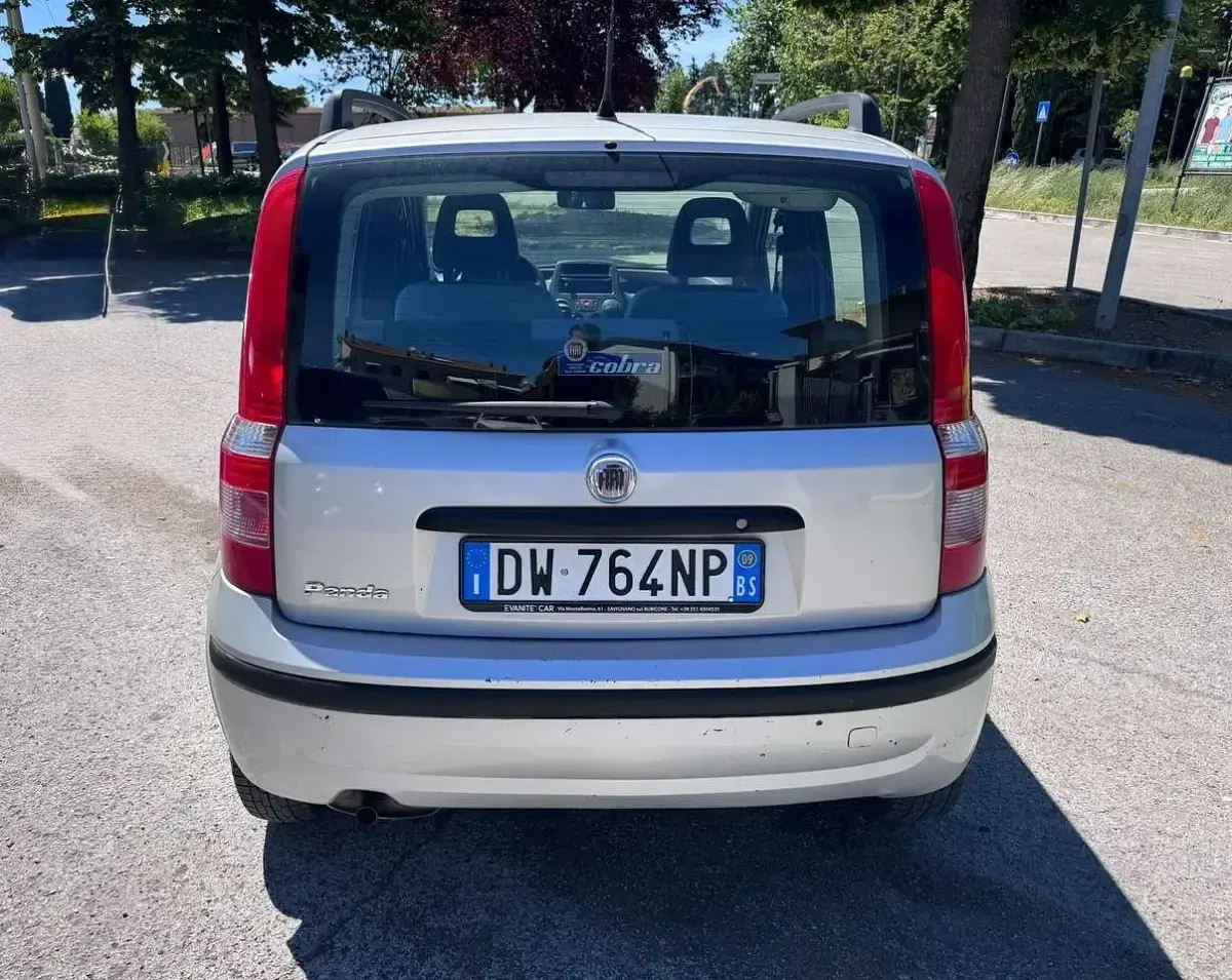 Usata Fiat Panda Emotion 60 CV (44 kW) 2009 Argento Utilitaria