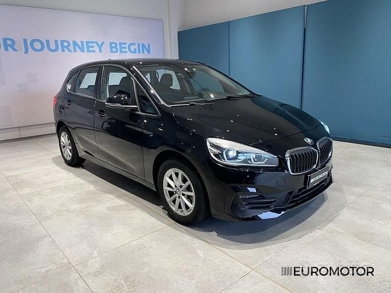Usata BMW 216 Active Tourer Efficient Dynamics 115 CV (84 kW) 2020 Blu Monovolume