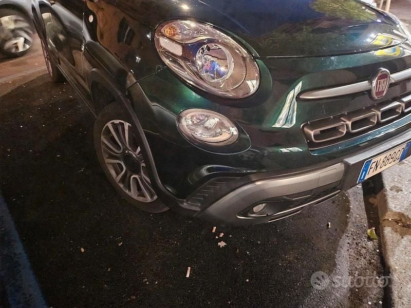 Usata Fiat 500L Cross 95 CV (69 kW) 2018 Verde Monovolume