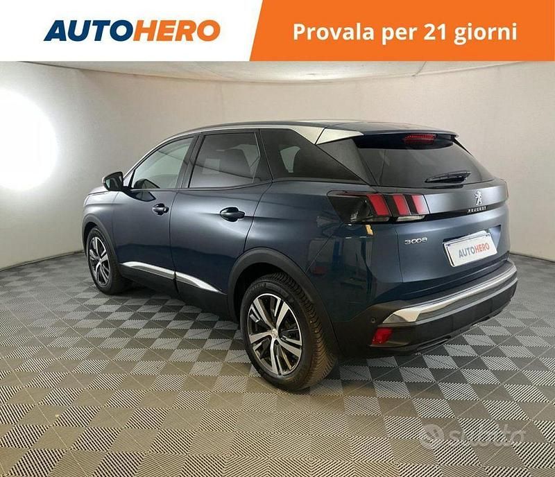 Usata Peugeot 3008 131 CV (96 kW) 2022 Blu SUV