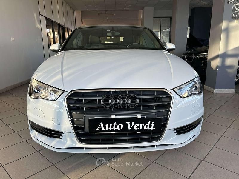 Usata Audi A3 Cabriolet Ambition 150 CV (110 kW) 2015 Bianco Cabrio