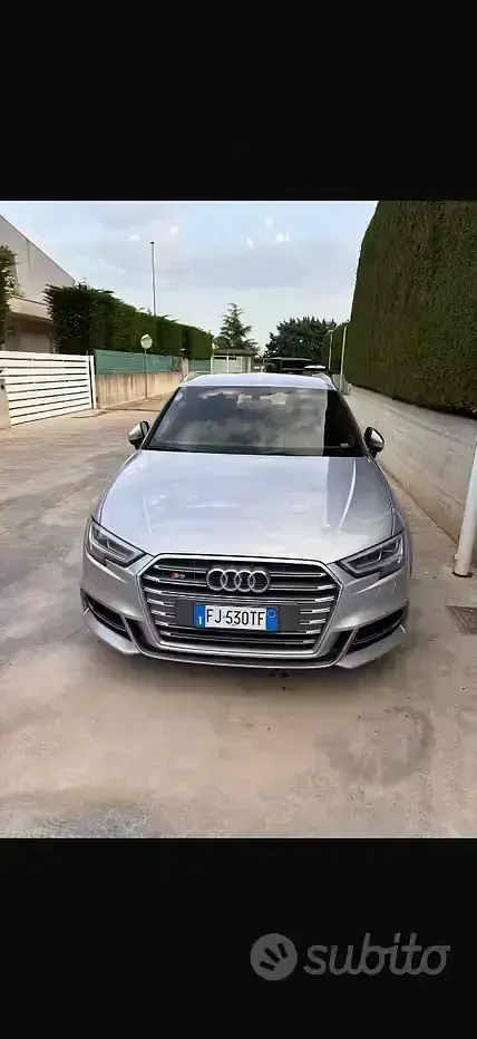Usata Audi S3 116 CV (85 kW) 2017 Grigio Berlina