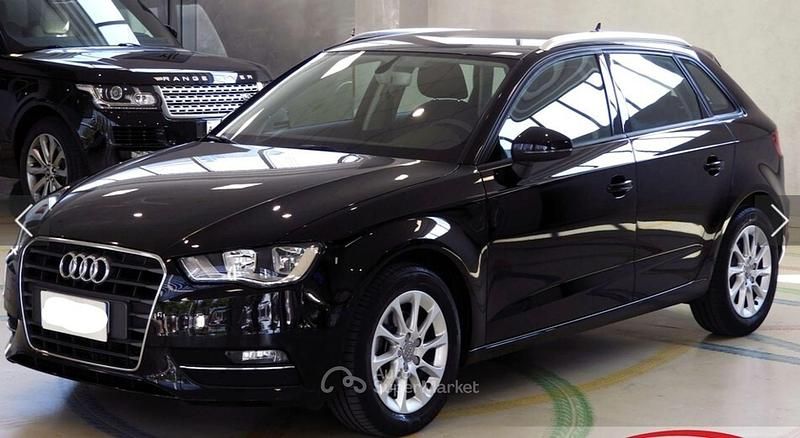 Usata Audi A3 Ambiente 110 CV (80 kW) 2015 Nero Berlina