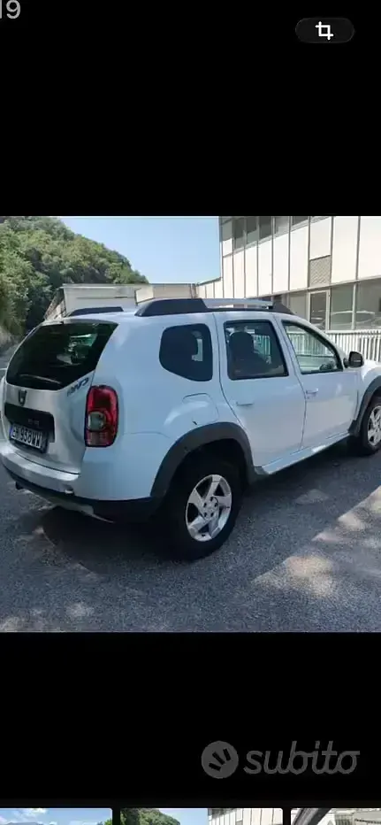 Usata Dacia Duster Ambiance 105 CV (77 kW) 2011 Bianco SUV