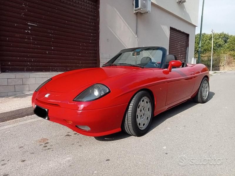 Usata Fiat Barchetta 131 CV (96 kW) 1997 Rosso Cabrio