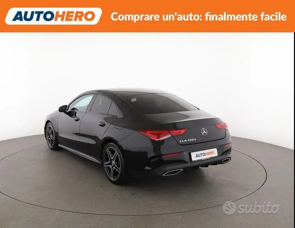 Usata Mercedes CLA200 150 CV (110 kW) 2022 Nero Berlina