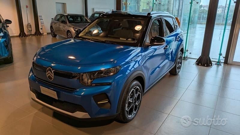 Nuova Citroën C3 101 CV (74 kW) 2025 Blu Utilitaria