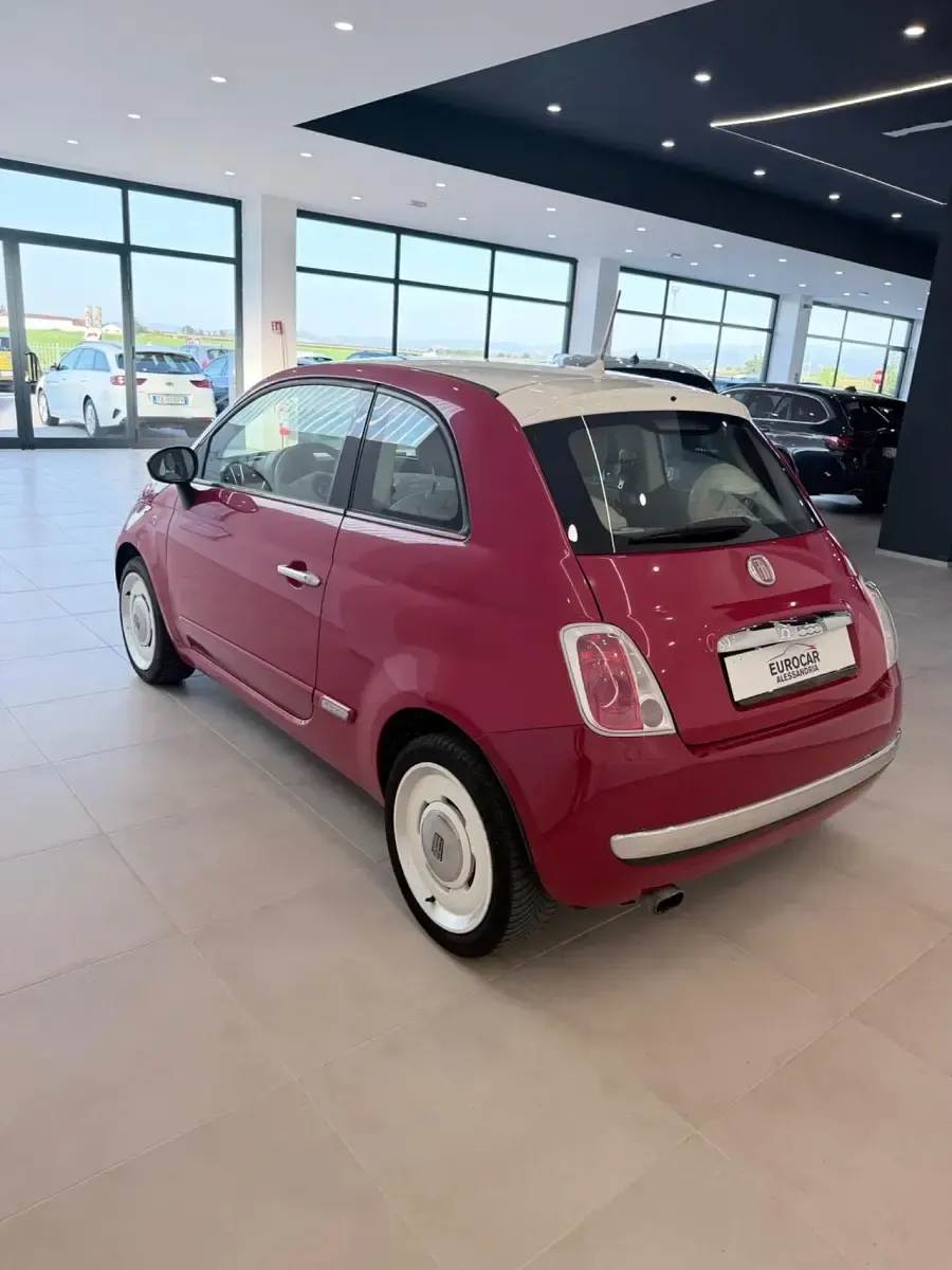Usata Fiat 500 69 CV (50 kW) 2015 Rosso Berlina