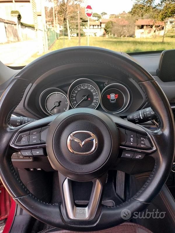 Usata Mazda CX-5 175 CV (128 kW) 2018 Rosso SUV