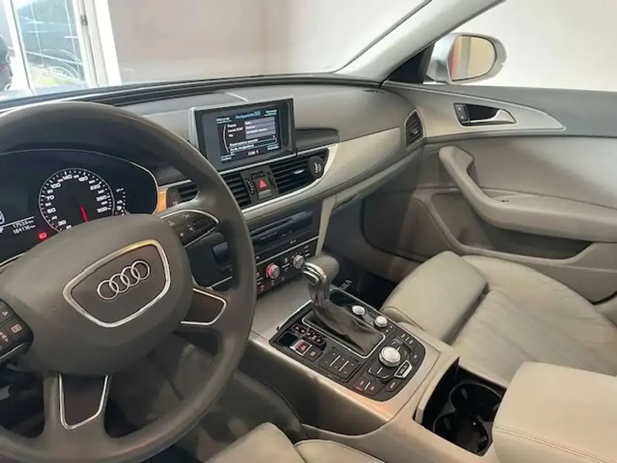 Usata Audi A6 Advanced 177 CV (130 kW) 2014 Grigio chiaro Station wagon