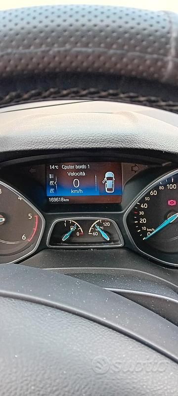 Usata Ford C-MAX Titanium 2015 Bianco Monovolume