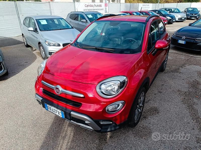 Usata Fiat 500X Cross Plus 140 CV (102 kW) 2017 Rosso SUV