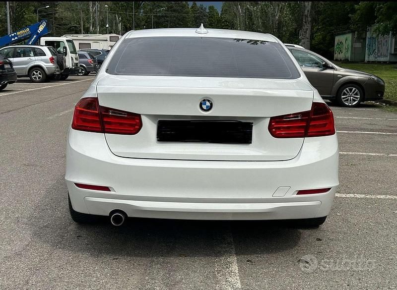 Usata BMW 316 116 CV (85 kW) 2013 Bianco Berlina