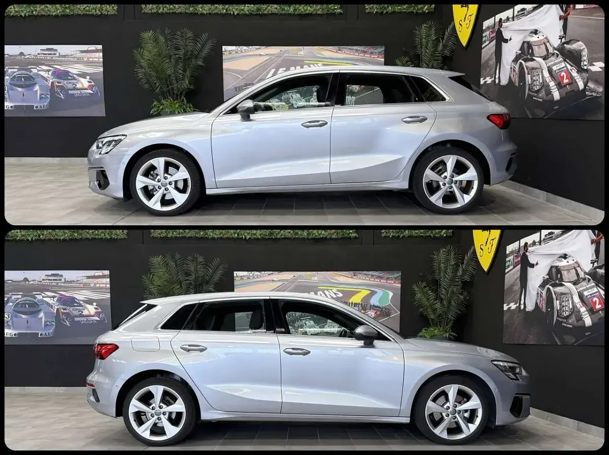 Usata Audi A3 Admired 116 CV (85 kW) 2021 Argento florett metallizzato Berlina