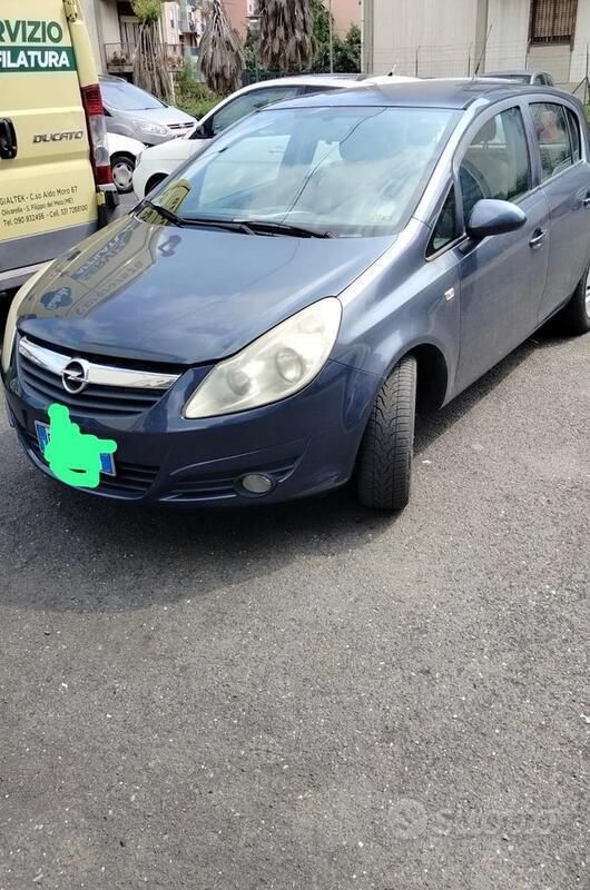 Usata Opel Corsa 2009 Blu Utilitaria