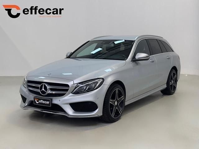 Usata Mercedes C200 Premium 136 CV (100 kW) 2017 Argento Station wagon