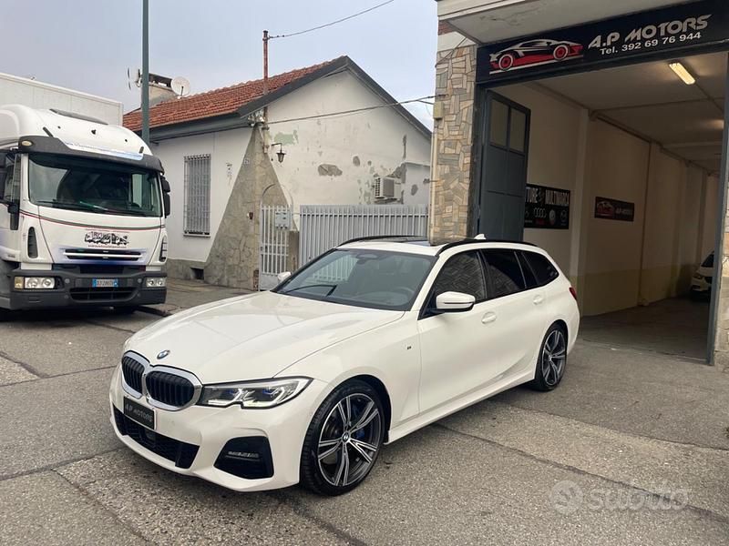 Bianco Usata 2020 BMW 330 M Sport Station wagon | 38.990 € (Buon prezzo) - Immagine 1/4