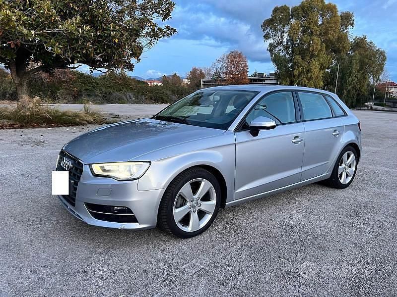 Usata Audi A3 Ambition 110 CV (80 kW) 2015 Grigio Berlina