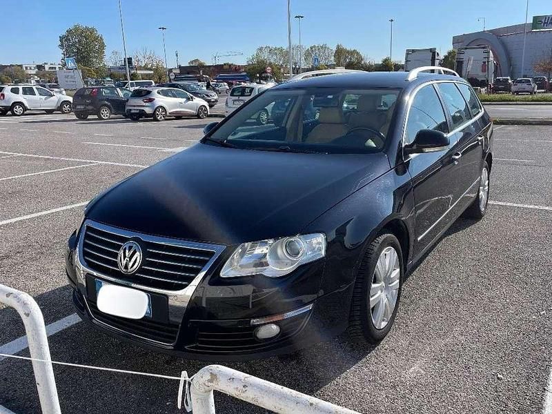 Usata VW Passat 140 CV (102 kW) 2007 Nero Station wagon