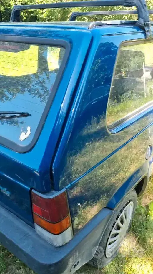 Usata Fiat Panda 39 CV (28 kW) 2000 Bluazzurro Utilitaria