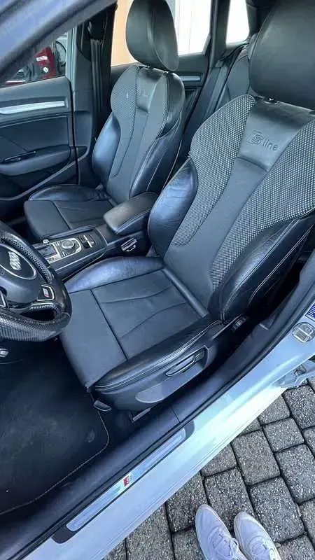 Usata Audi A3 S-Line 150 CV (110 kW) 2013 Bianco Berlina