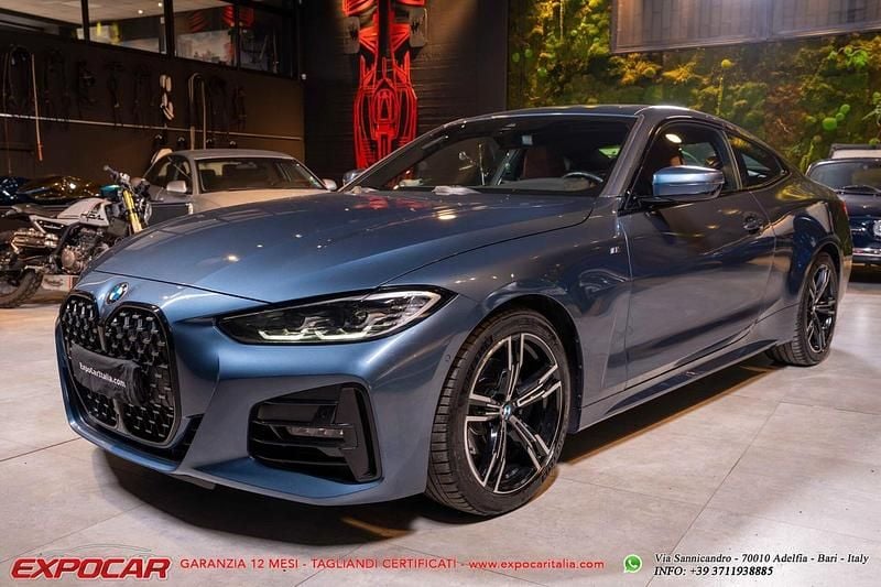 Usata BMW 420 M Sport 190 CV (139 kW) 2021 Blu Coupé