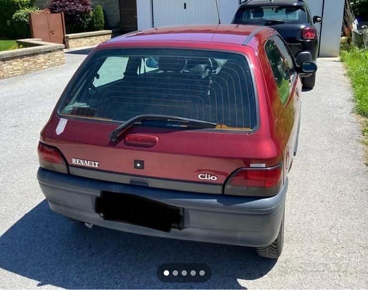 Usata Renault Clio 1996 Rosso Utilitaria