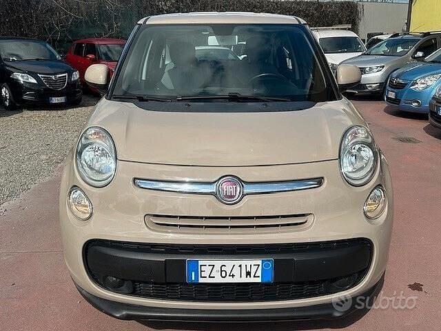 Usata Fiat 500L Pop Star 80 CV (58 kW) 2015 Beige Monovolume