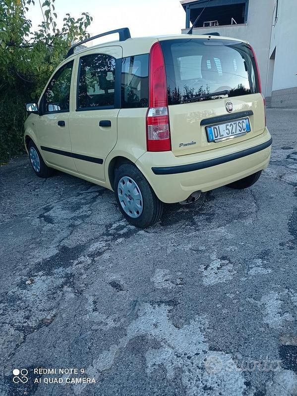 Usata Fiat Panda 2008 Giallo Utilitaria